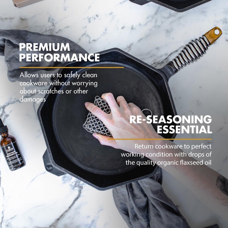 FINEX 3-Piece Cast Iron Care Kit - Image 3